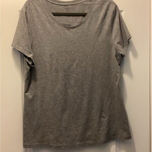 GAP Heather Gray Short Sleeve Tee